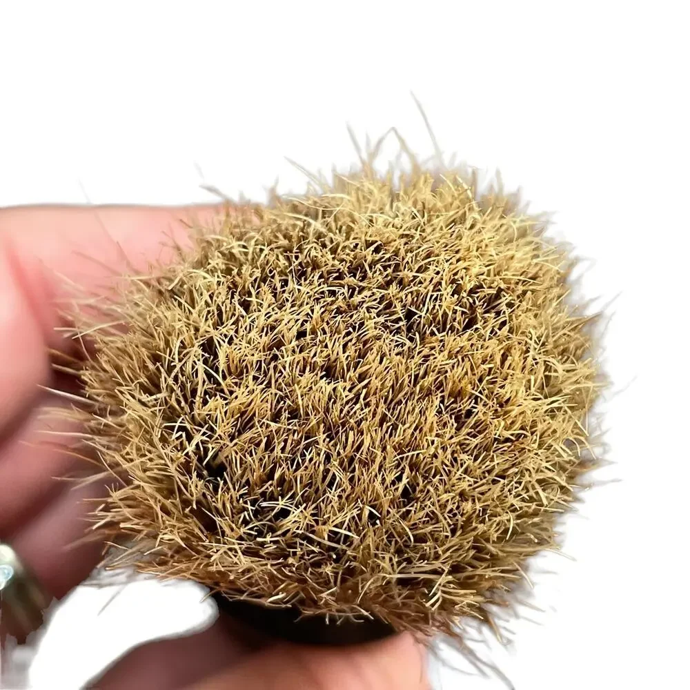 Vintage Shaving Brush Kent Badger & Bristles England Antique? GB Rounded READ